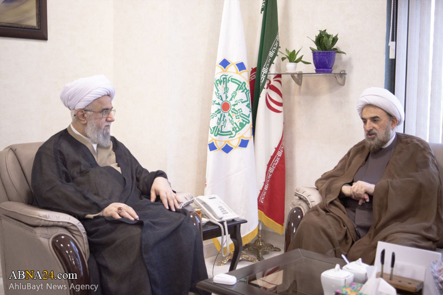 سفیر ایران در واتیکان با آیت‌الله رمضانی دیدار کرد + تصاویر