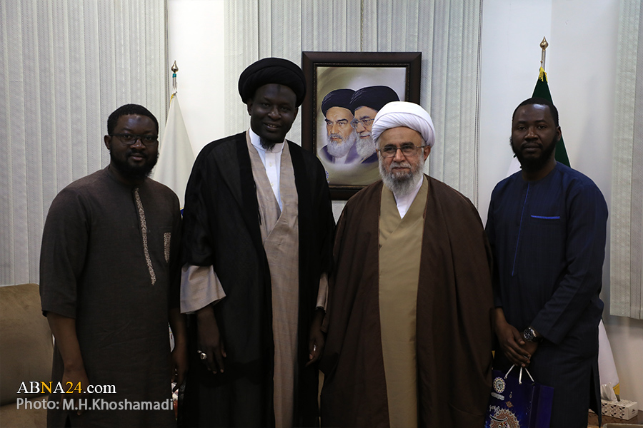 گزارش تصویری | دیدار عضو ارشد مجلس اعلای اسلامی کشور مالی با آیت‌الله رمضانی